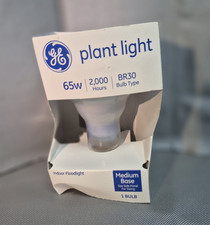 Ge Br30 Indoor Plant Light Bulb 65w Medium Base Blue 2000 Hours 1 Bulb