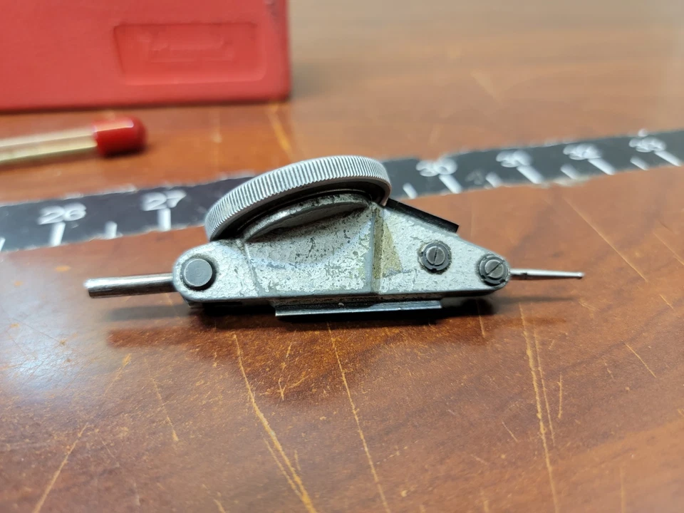 Interapid 312B-1 Dial Indicator 74 111370 Swiss Made w/ Case  - Image 4 of 4