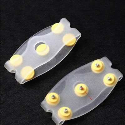 Flexible Ice Cleats for Shoes and Boots - Anti-Slip Traction for Snow Ice