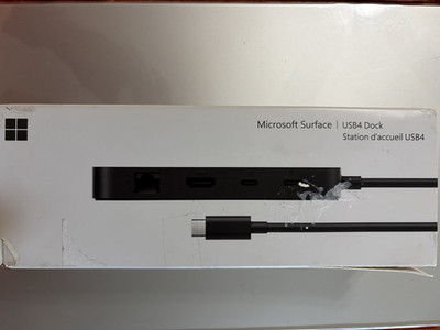 Microsoft - Surface USB4 Dock for Business, Black EP2-19862