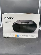 Sony CFD-510 Boombox Stereo CD Player Cassette AM/FM Radio with