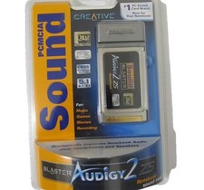 Creative PCMCIA Sound Blaster Audigy 2 ZS Notebook Audio Card NIB