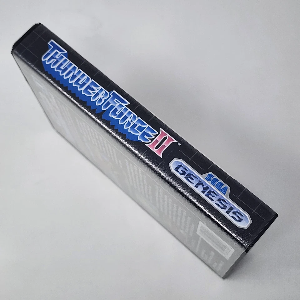 Thunder Force II (Sega Genesis) CIB Complete in Excellent Condition w/Poster - Image 4 of 4