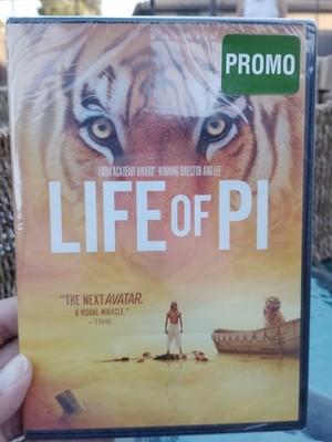 Life of Pi DVD 2012 Suraj Sharma, Irrfan Khan, Adil Hussain New Sealed