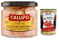 Callipo Ventresca Thunfischfilets In OlivenöL 200 G Glas +Polpa