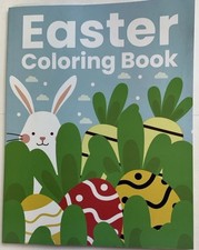 Easter Coloring Book: Fun Drawings To Color Easter Bunnies, Eggs,  Much More