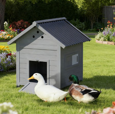 Wooden Pet House with Openable Roof  Double Doors X