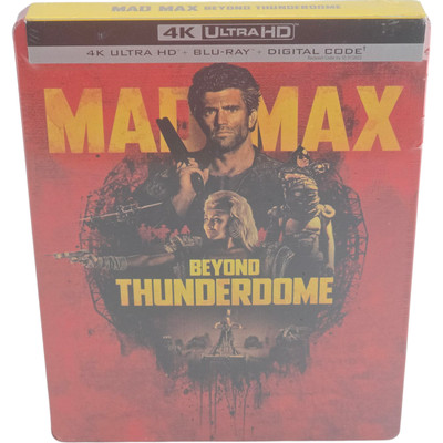 Mad Max Beyond Thunderdome Steelbook 4K Ultra HD + Blu-Ray Mel Gibson Bereich A
