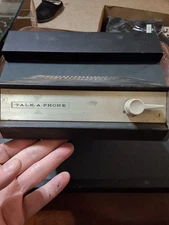 Vintage Talk-a-phone Intercom System Sub-Station Speaker Receiver T-LR-3