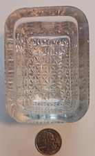 VTG Anchor Hocking Waxford Pattern Open Salt Cellar