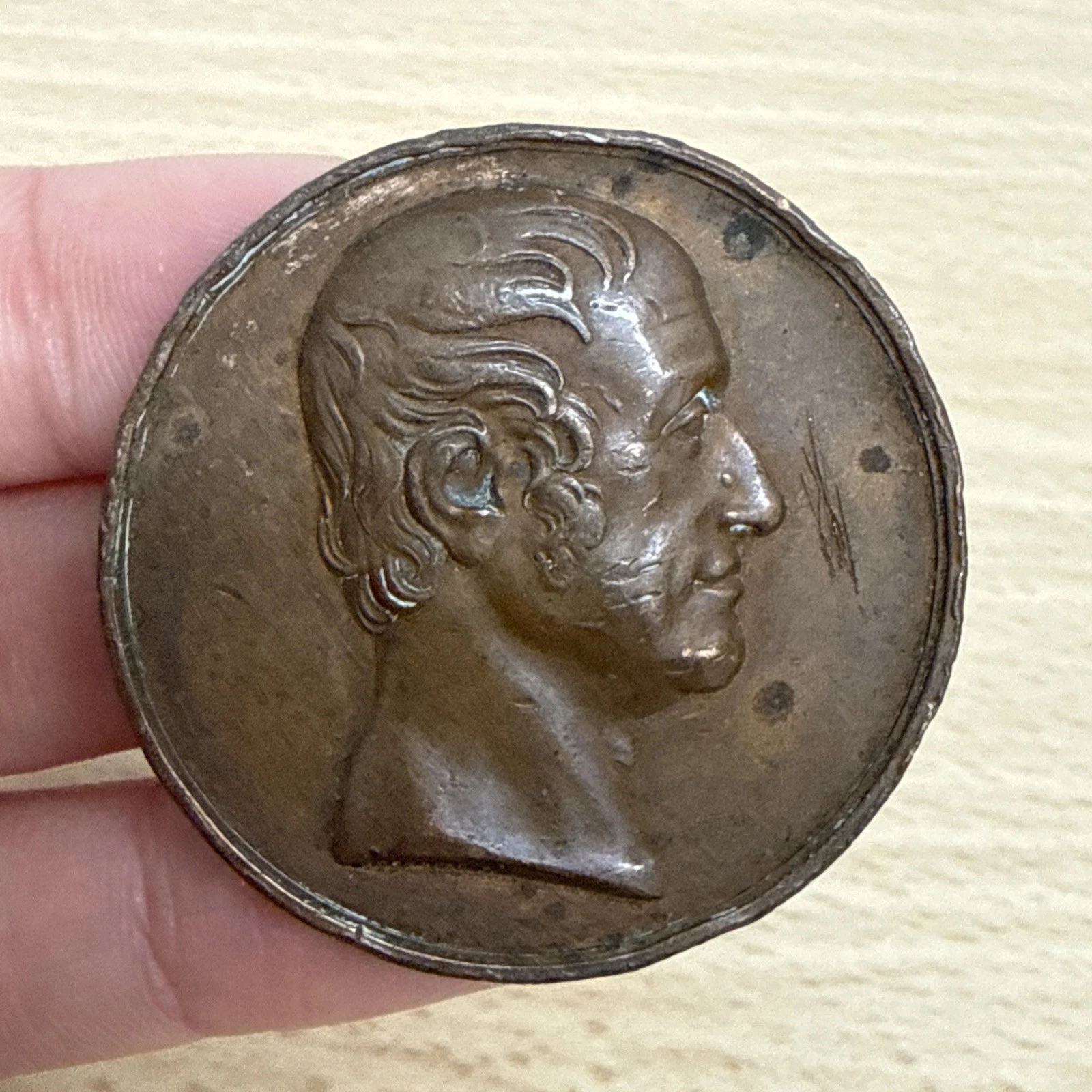 Médaille Francis Henry Egerton Earl Of Bridgewater
