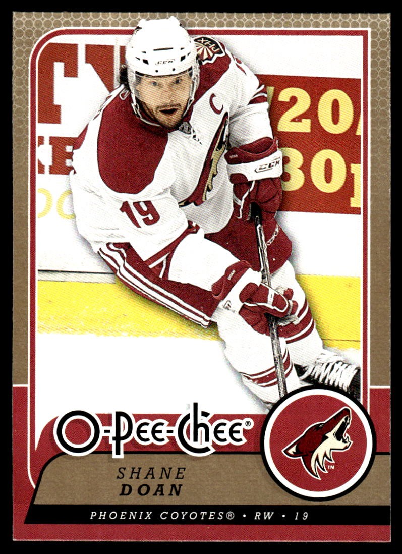 2008-09 O-Pee-Chee #175 Shane Doan Phoenix Coyotes Hockey Card