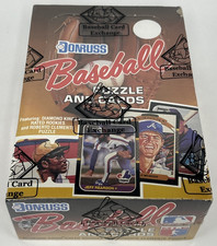 1987 Donruss Baseball Wax Box BBCE Wrapped Bonds Bo Jackson RC Chase
