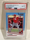 2018 Panini Chronicles #11 Shohei Ohtani (RC) /49 PSA 8 (Blue Parallel)