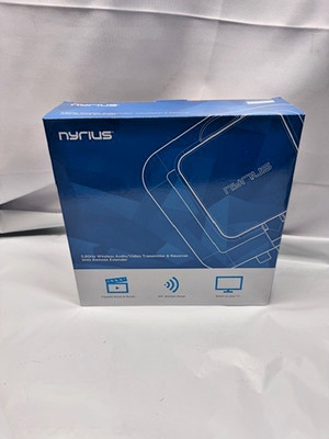 Nyrius NY-GS10 5.8GHz Wireless Video & Audio Transmitter & Receiver NY-GS10*New