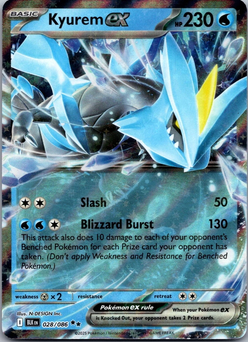 Kyurem Ex Pokémon TCG Cards for sale