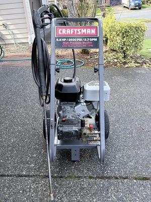 #ad Vintage Craftsman 2500 PSI Professional Pressure Washer $400.00
