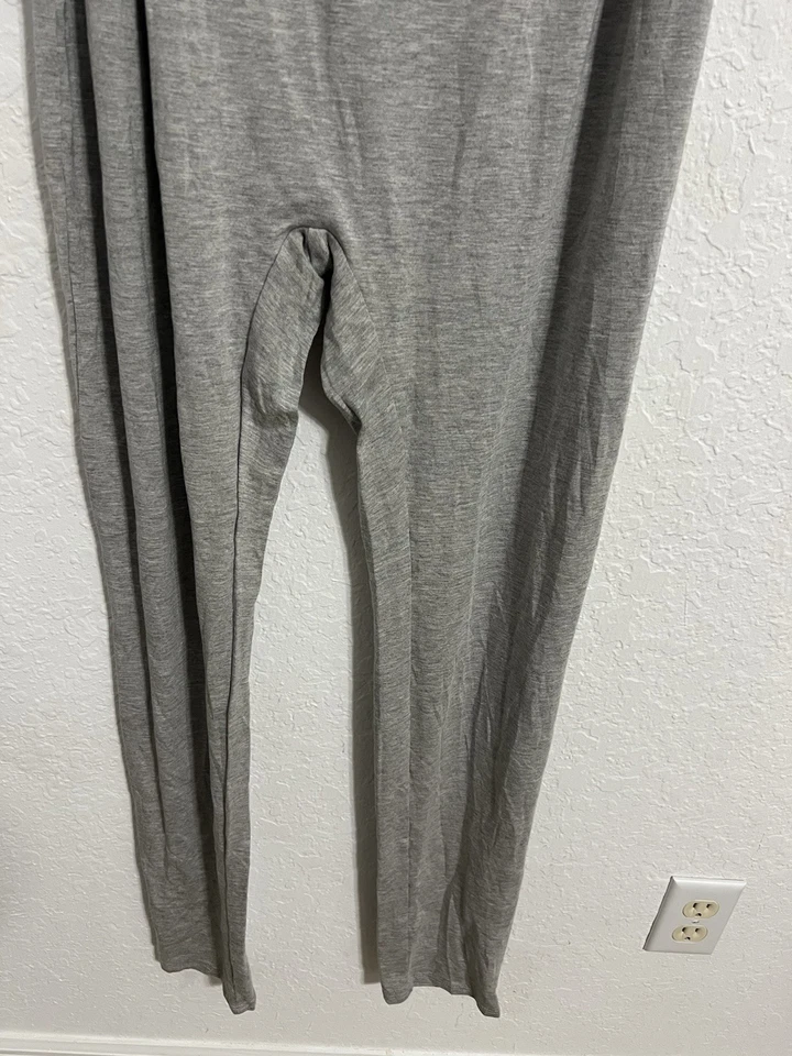 全新带标签时尚 Nova 连身裤女式 2X 码灰色无袖弹力 #158 — 第 3/4 张图片