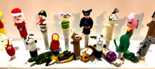 Lot of 250 FINGER PUPPETS FROM PERU / BOLIVIA - HANDKNITTED FREE SHIPPING 