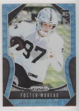 2019 Panini Prizm Rookies Blue Wave Prizm 140/199 Foster Moreau #372 1u6