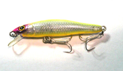 Megabass X-55 Minnow Wobbler, Crankbait, Kunstköder, 5,5 cm, Floating