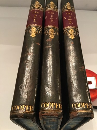 1825 The Spy; A Tale of the Neutral Ground - James Fenimore Cooper 3 Volume Set - Picture 2 of 12