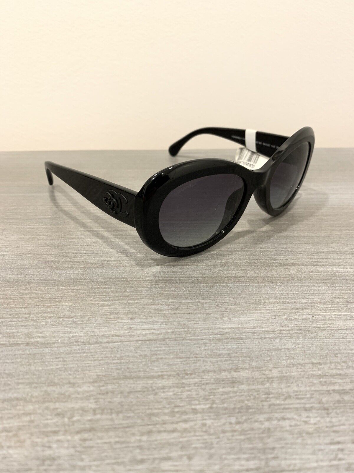 Sunglasses Chanel Tweed Black CH5435 C622/S6 53-22 Gradient in stock, Price 300,00 €