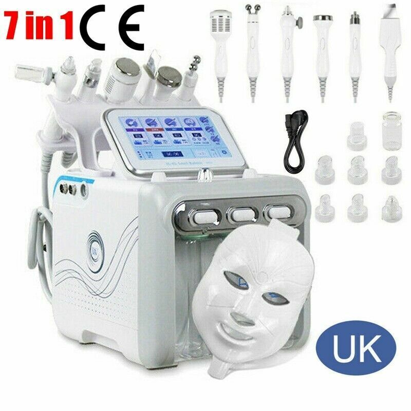 7 in1 Spa Hydro Water Facial Cleaner Aqua Peel Hydro Dermabrasion Beauty Machine