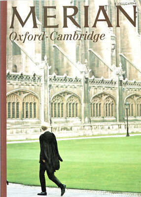 Merian Reiseführer Oxford Cambridge Ausgabejahr 1970 Heft 6 Jahrgang 23 (XXIII)