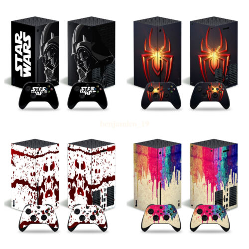 New Arrivals Xbox Series X Console Controllers Skin Vinyl Decals Sticker - Picture 1 of 55