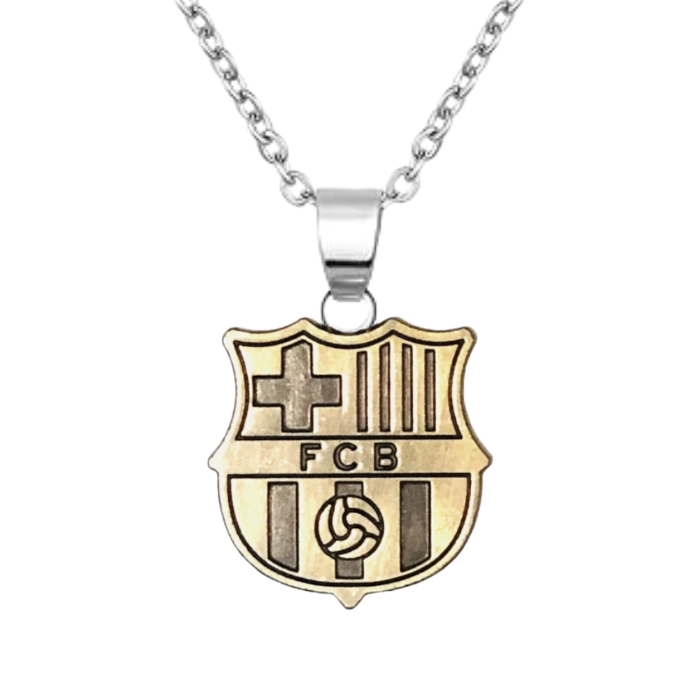 Barcelona Necklace Stainless Steel For Soccer/Football Gift For