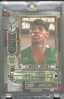 2011-12 Fleer Retro Red Precious Metal Gems #PM-4 LeBron James No