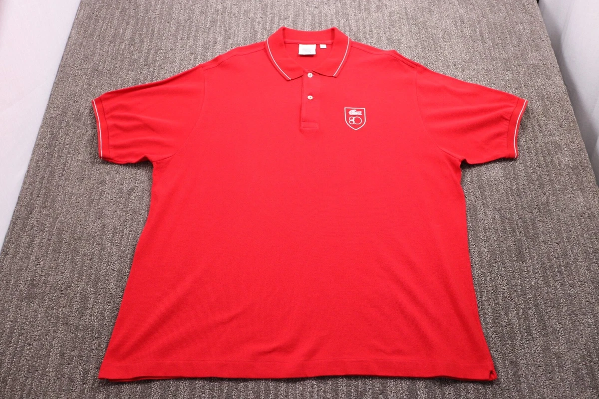 Lacoste 80th Anniversary Designer Short Sleeve Polo Heavyweight