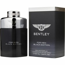 BENTLEY BLACK EDITION EAU DE PARFUM SPRAY FOR MEN 3.4 Oz / 100 ml BRAND NEW