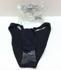 ASOS DESIGN Mix And Match Knot High Leg Hipster Bottom Bikini Black Size 0