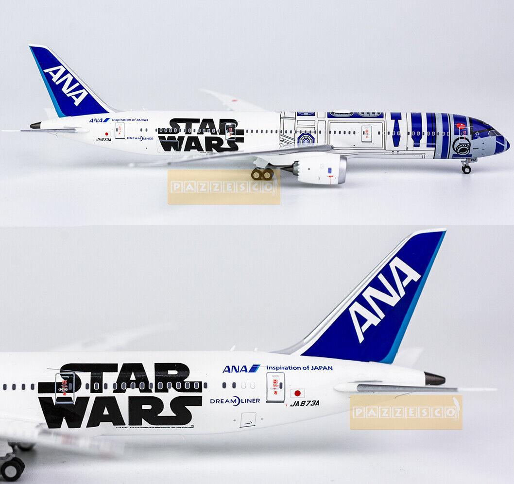 Boeing 787 9 All Nippon Airways Ana Star Wars R2 D2 JA873A 1:400 NG model