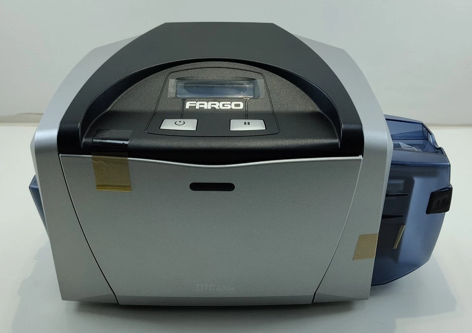 HID GLOBAL FARGO 054100 DTC400e ID Card Printer Single Sided-Sided - Image 3 of 4