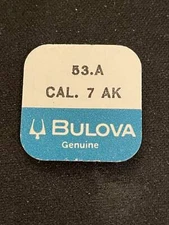 Bulova Factory Mainspring for caliber 7AK - Alloy