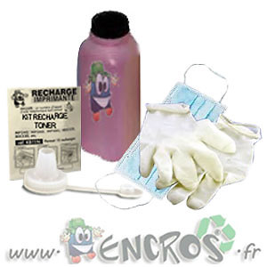 Toner Magenta Epson Aculaser C900 Kit Recharge Contre Impressions Ternes