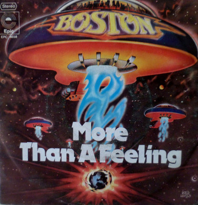 7'' 1976 CLASSIC ROCK IN MINT- ! BOSTON : More Than A Feeling
