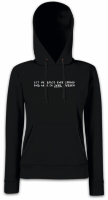 Let Me Drop Everything Damen Hoodie Sweatshirt Fun Nerd Admin Computer Scientist