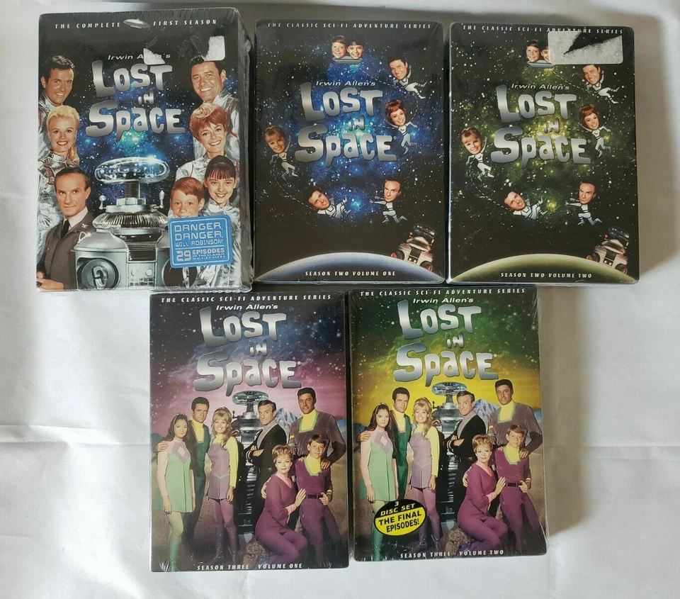 Lost in Space The Complete Series DVD Season 1-3 5 Bundle Sets NEW Full Frame 2 Foto 2 de 4