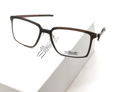 SILHOUETTE Infinity View 2922/75 6140 Brown 54mm Authentic Eyeglasses