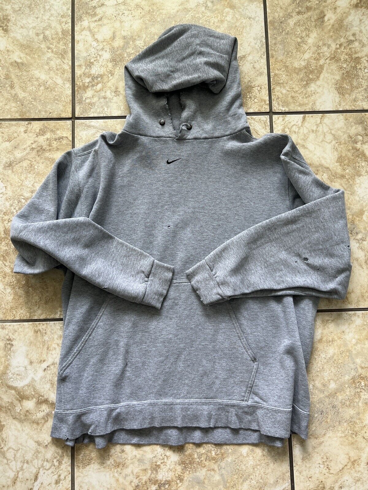 vintage 90s nike center swoosh hoodie Travis Scott