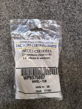 Whirlpool WP8575897 8575897 Tub Wheel Assembly NEW OPEN BOX OEM