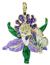 Kirks Folly Seaview Iris Magnetic Enhancer    Goldtone