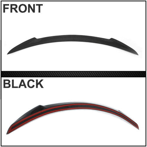 Alerón trasero de carbono para Tesla Model S 2012-2020 labio alerón de maletero - Imagen 13 de 14