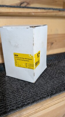 Brand New Sid Harvey's No. 264 Complete Oil Filter With Bracket 