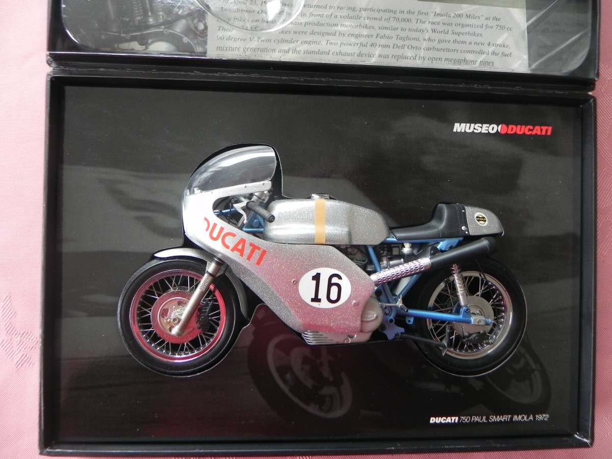 MINICHAMPS DUCATI 750 IMOLA PAUL SMART 1972 1/12 | eBay UK