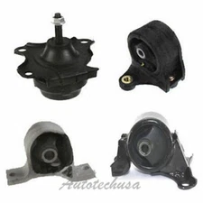 M163 Engine Motor & Trans Mount For 2001-2005 Honda Civic 1.7L Set 4PCS For Auto